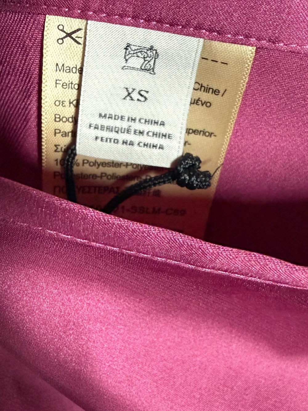 Scotch & Soda Satin A-Line Midi Skirt in Rose - Picture 7 of 8